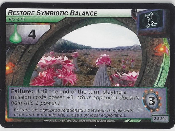 Restore Symbiotic Balance